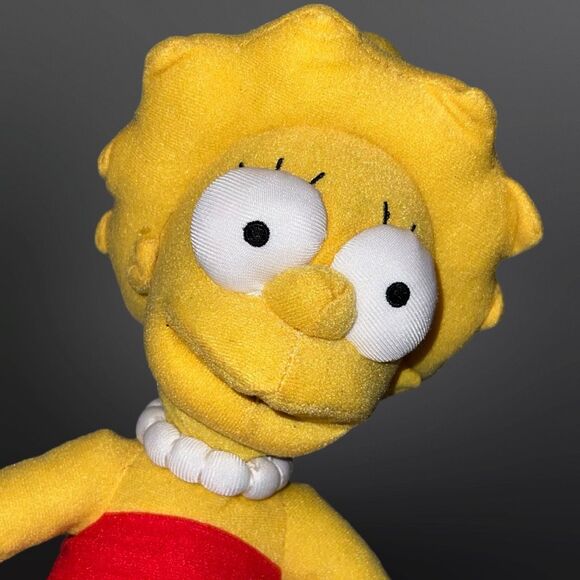 2018 Lisa Simpson Plush Dolls Toys Stuffed Animals Universal Studios 13” - Picture 5 of 5